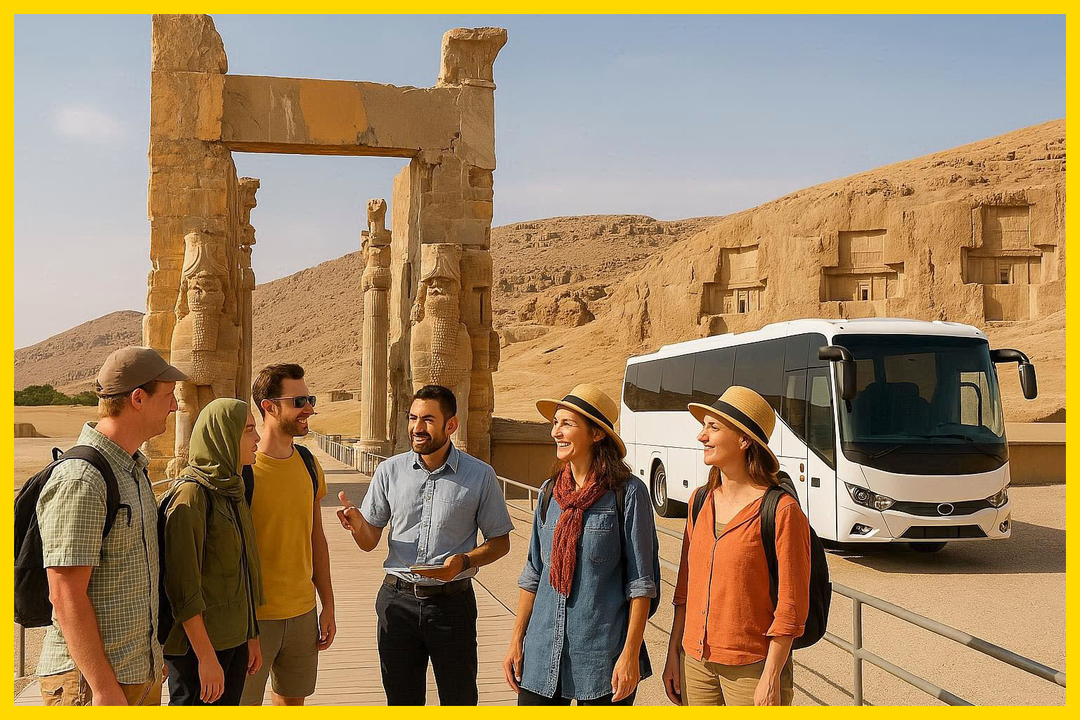 Persepolis Group Tour from Shiraz